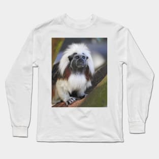 Cotton-top Tamarin Long Sleeve T-Shirt